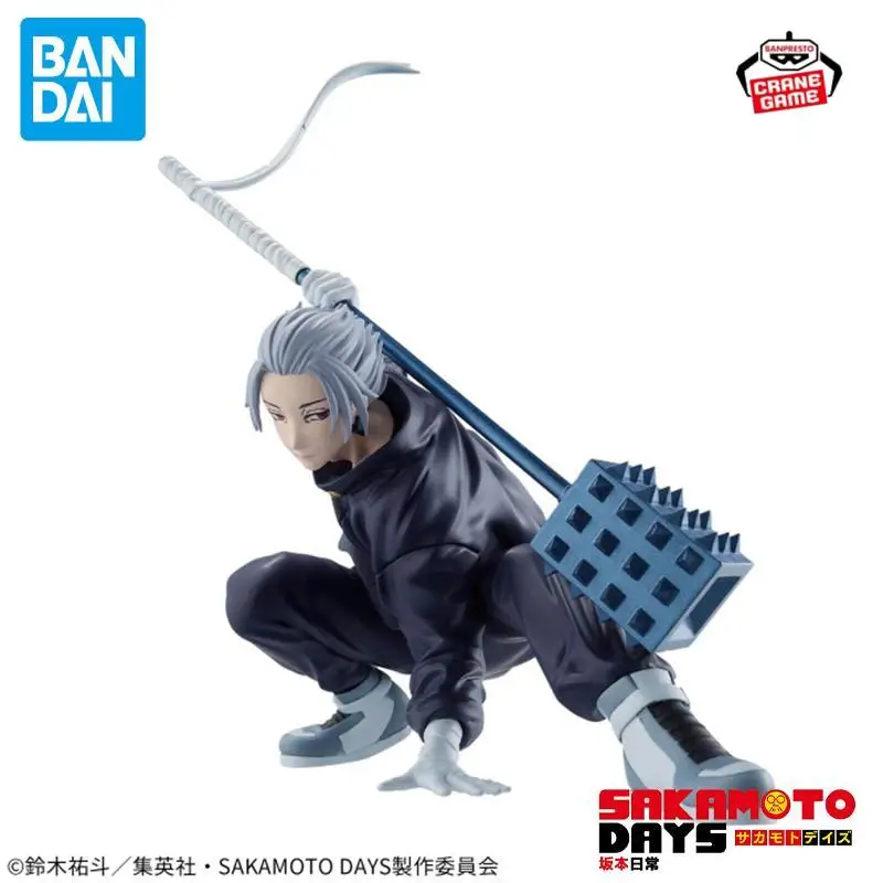 Bandai Original Banpresto Sakamoto Days Gaku Figura Anime Action Figure Model Doll Kids Toys Decor Desktop Juguete Festival Gift