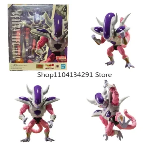 Bandai in Stock Dragon Ball Z SHF Frieza Third Form 3rd Action Figures Collectible PVC Model Toys Gifts Figura SH Figuarts