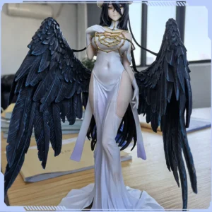 27cm Overlord Anime Figure Albedo Action Figure Nun Version Albedo Figurine Pvc Collection Statue Model Ornament Toys Gifts