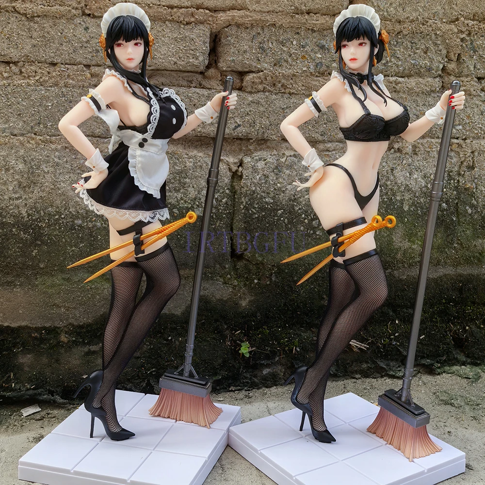 Spy × Family Yor Forger Maid Ver Chiyan Studio Girl Toy Japanese Anime Figures PVC Action Figure Toy Game Collectible Model Doll