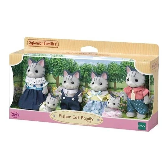 On Sale Sylvanian Family Anime Figure Baby Doll Toy Sylvanian Families Ternurines Kawaii Model Toy Room Collection Girls Gifts - Image 5
