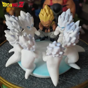 4.5cm/1.77in Anime Dragon Ball Figure Ghost Gotenks Action Figures Pvc Collection Model Toys for Childre Gifts