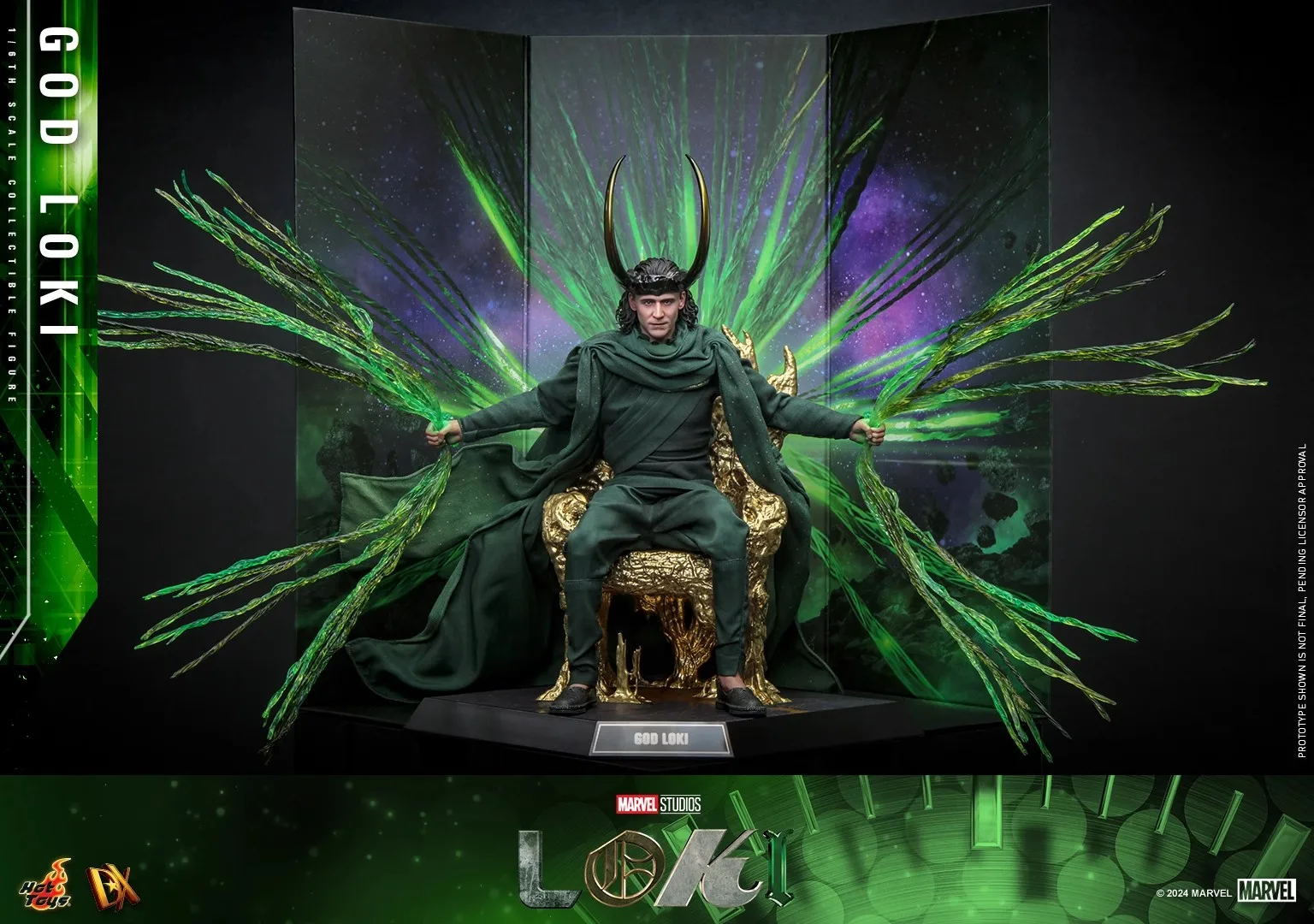In Stock HotToys DX40 DX41AE God Loki Gel Hair Version Hair Transplant Version 1/6 Anime Action Figure Toy Model Collection