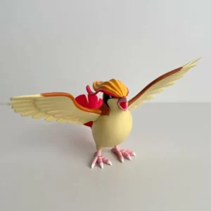 Bkm Anime PokéMon Pidgeot Gk Figure - Collectible Bird Model, 2d Cartoon Statue For Fans/Gift