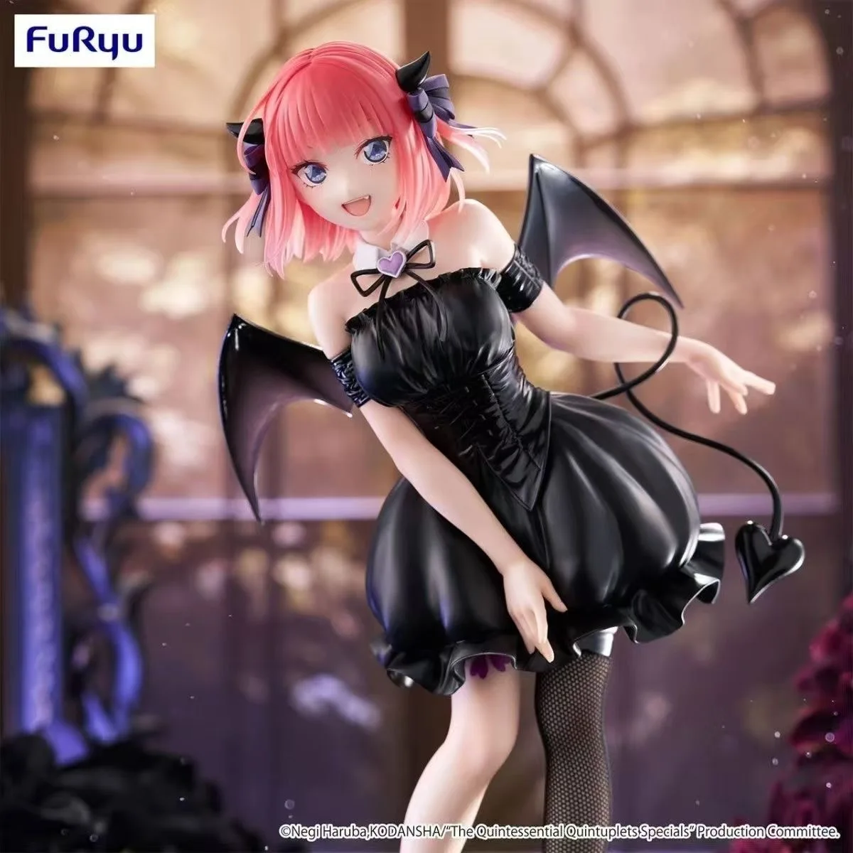 Genuine Furyu Bicute Quintessential Quintuplets Nakano Nino Anime Figure Cute Model Ornament 24Cm Pvc Toys Girls Gift