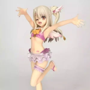 In-Stock 20CM Replica Fate/Kaleid Liner Prisma Illya Miyu Edelfelt Swimsuit Collection Figurine Toy Cute Desktop Decoration Gift