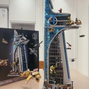 2026 New 5201pcs Avengers Tower With Figures Architecture Street View For Model Assemble Bricks Toy Kids Gift