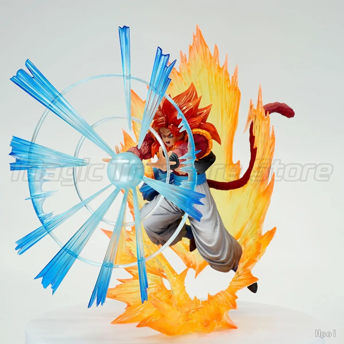 【MT】BANDAI FiguartsZERO EXTRA BATTLE Dragon Ball GT Gogeta Super Saiyan 4 Godeta Anime Figure