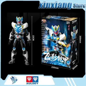 AULDEY Transforming Robot Armor Hero Flying Shadow Armor Simple Assembly Model Action Figure Cartoon Characters In Anime Popular