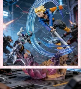 Adults Fun BANDAI Tamashii F.Zero Dragon Ball Ultimate Battle Trunks Vs Mecha Frieza Limited Edition Collectible Figure