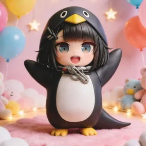 New Arrival 7cm Arknights Endfield Pengmin Figures Pvc Mini Cosplay Pengmin Model Anime Collect DeskTop Toy Display Exhibit Gift