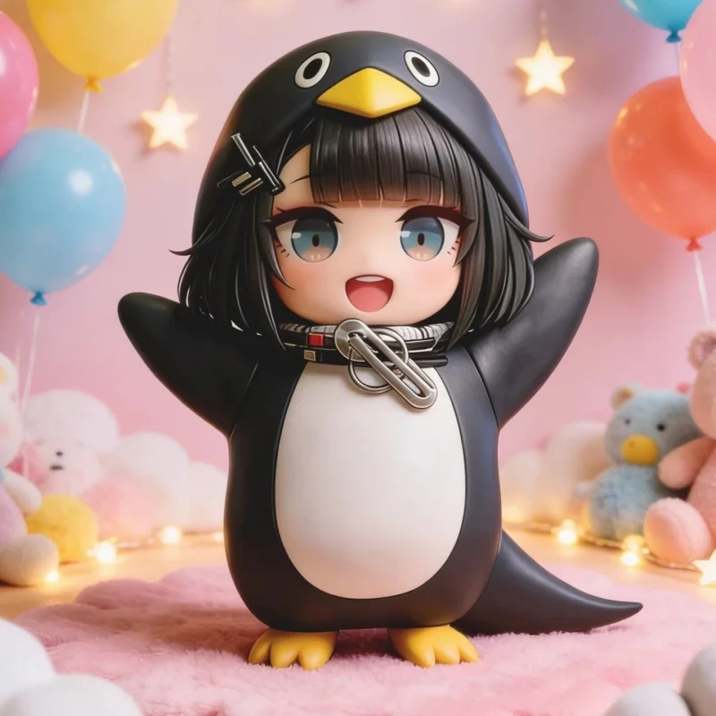 New Arrival 7cm Arknights Endfield Pengmin Figures Pvc Mini Cosplay Pengmin Model Anime Collect DeskTop Toy Display Exhibit Gift