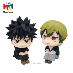 Original MegaHouse Look up Jujutsu Kaisen Anime Figure Zenin Naoya Fushiguro Megumi Action Model Decoration 11CM Q version Toys