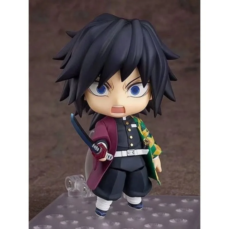New Lover Demon Slayer Kimetsu No Yaiba Tomioka Giyuu #1408 Action Figure Model Toy Change Face Giyuu Figurine Cute Toys 10cm - Image 3
