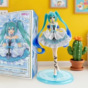 In Stock Hatsune Miku Anime Figure Fashion Subclture Miku Action Figure Christmas Gift PVC Collection Model Kawaii Girl Doll Toy