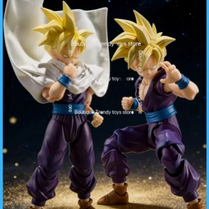 In Stock BANDAI Original Box S.H.Figuarts DRAGON BALL SUPER SAIYAN SON GOHAN SHF Action Figure Model Toy Gift for Kids