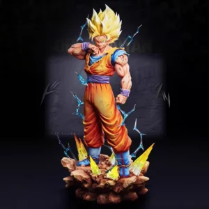 Anime Dragon Ball Z Figure Super Saiyan 2 Goku Action Figure Statue Collection Model Toy Gift