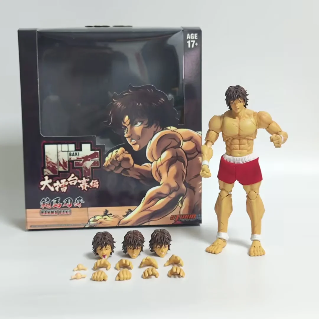 15cm Anime Hanma Baki Figure Hanma Yujiro Collectible Dolls PVC Action Figures Baki the Grappler Model Toys Kids Birthday Gifts - Image 7