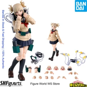 Original genuine product in stock BANDAI S.H.Figuarts Himiko Toga  My Hero Academia Authentic  Figure Model