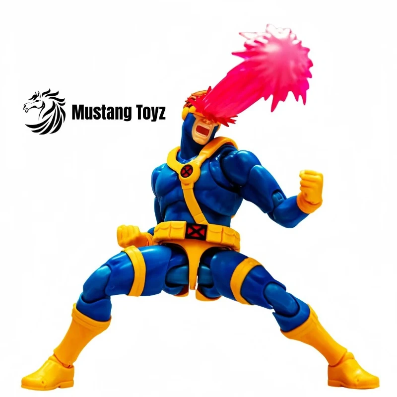 Mustang Toyz Figure 1/12 Cyclops Scott Summers X-Men Figures Figurine Pvc Colletion Statue Desk Decoration Holiday Gift Kids Toy
