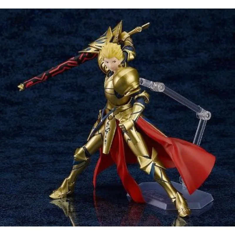 Max Factory Figma #300 Gilgamesh-160mm PVC/ABS Doll Movable Joints Armor Accents All-Ages Collectible Anime Figurine with Stand - Image 6