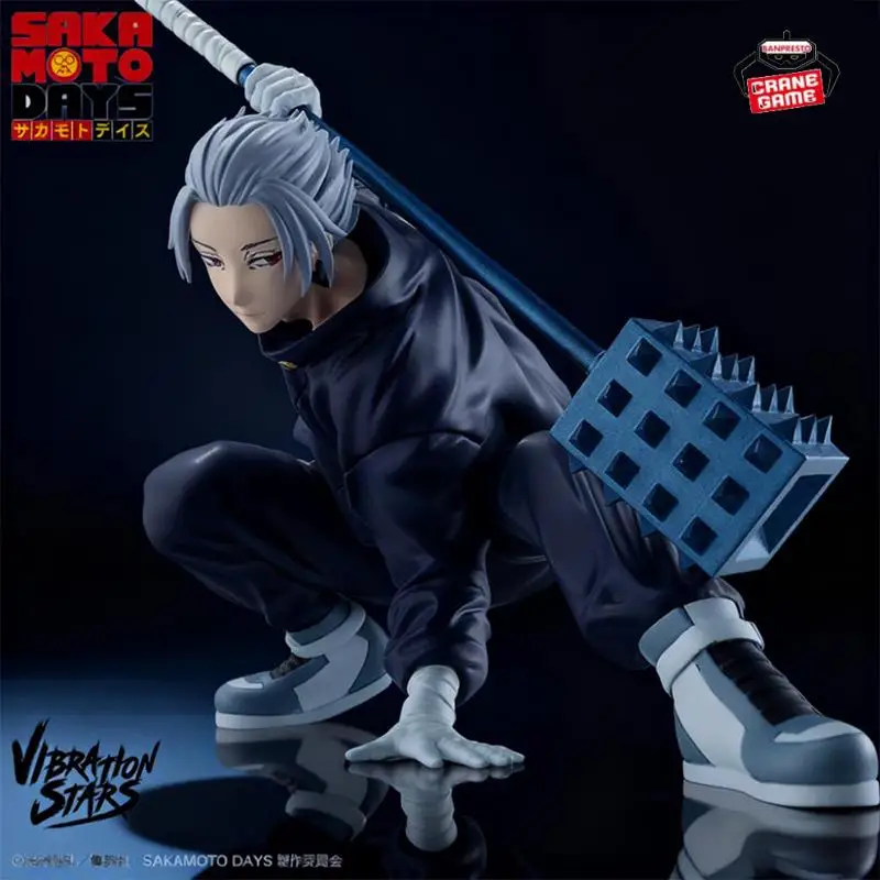 Bandai Original Banpresto Sakamoto Days Gaku Figura Anime Action Figure Model Doll Kids Toys Decor Desktop Juguete Festival Gift