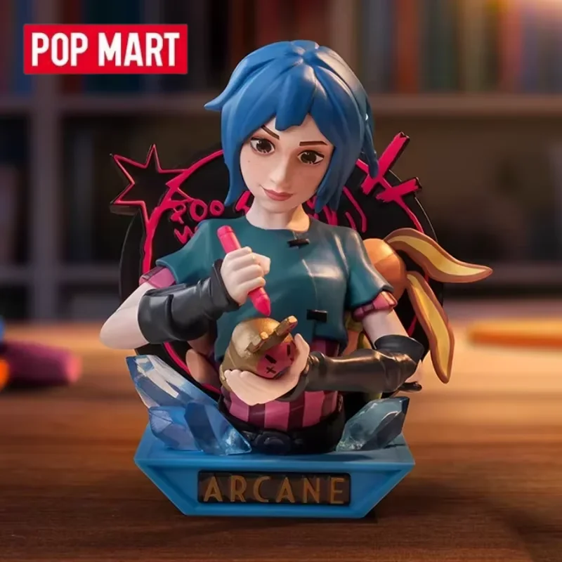 POP MART League of Legends: Arcane Series Blind Box Toys Kawaii Anime Action Figure Caixa Caja Surprise Mystery Bag Toy