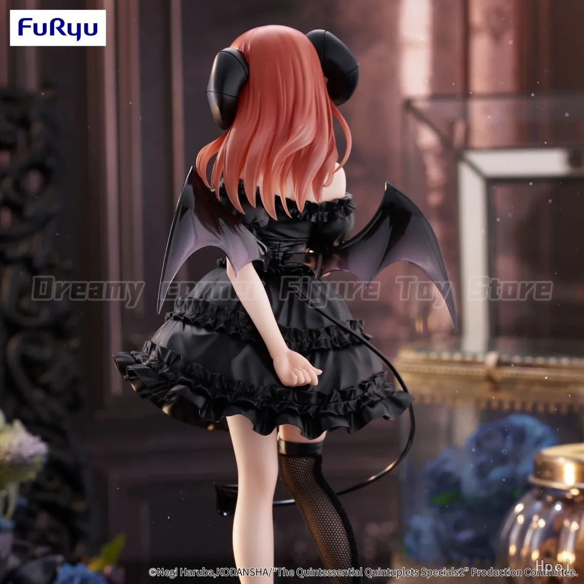 【In Stock】Original FuRyu BiCute Dark The Quintessential Quintuplets Nakano Miku Figure Gift Models Collection