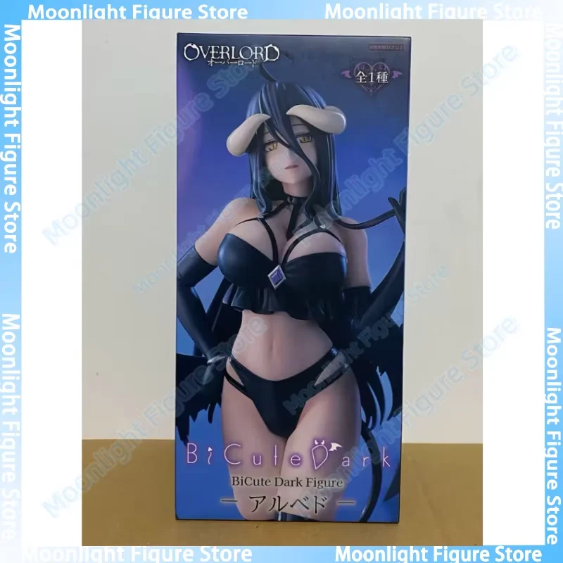 In Stock FuRyu BiCute Dark Overlord Albedo Little Devil Desktop Cute Doll Anime Action Figure Toy Gift Model Collection - Image 7