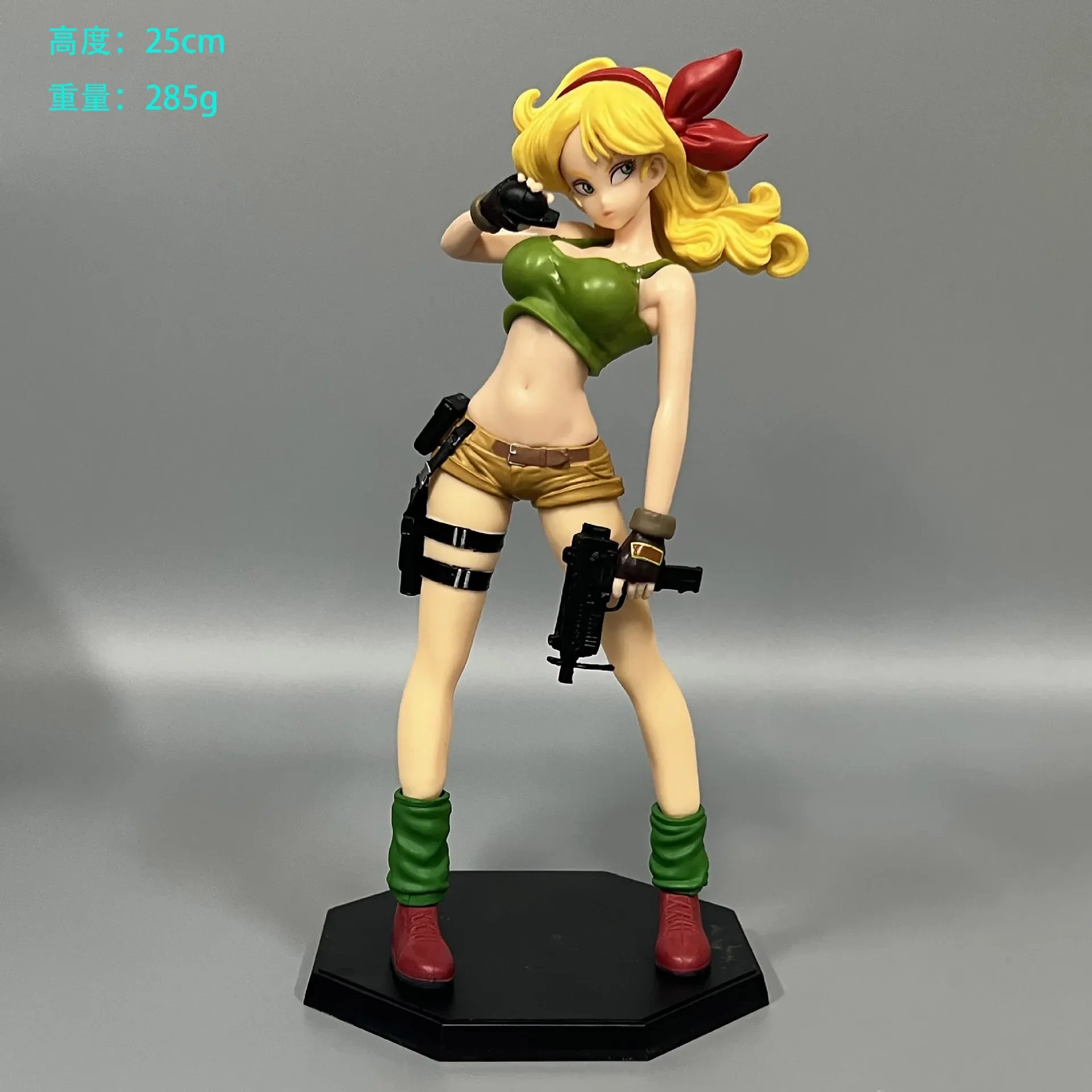 25CM Dragon Ball Z Figure Lunchi Anime Figures Launch Action Figurine Pvc Lunch Collection Pvc Model Doll Girl Toys Gift