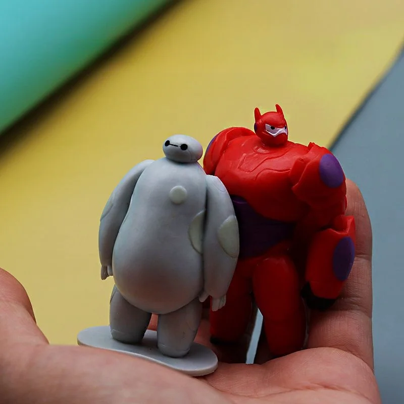 Hot High Quality 16cm Cartoon Big Hero 6 Baymax Fat Man Anime Figure Toy Model Doll Action Figure Assembled Model Birthday Gifts