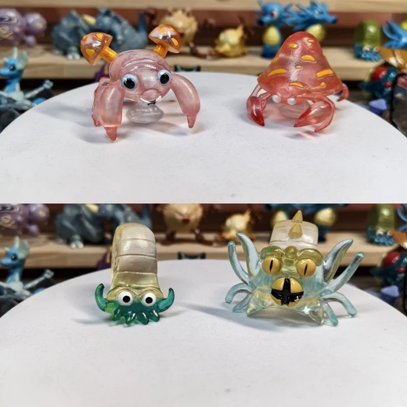 Shiny Paras Clefairy Cloyster Shiny Diglett Shiny Horsea Meowth Paraster‌ High Quality Small Model Collection Ornament Toys Gift