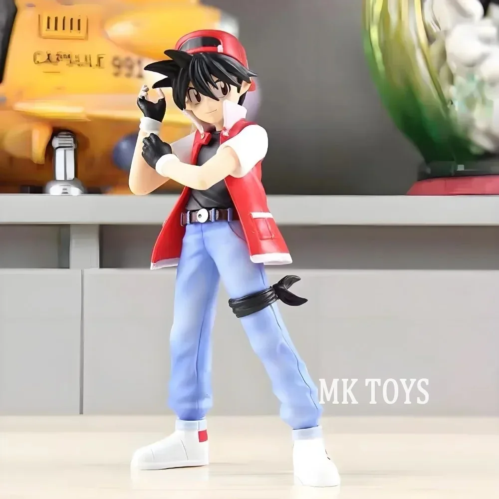 8cm/3.15in Anime Pokemen Figure Red Ash Ketchum Action Figures Pvc Collection Model Toys for Children Gifts