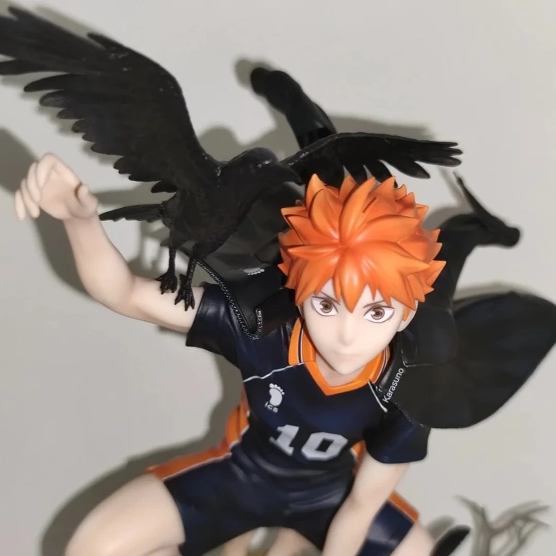 22CM Haikyuu!! Hinata Shoyo Kageyama Tobio Anime Cartoon Action Figures Model Kit Desktop Ornament Collectible Trendy Toys Gifts