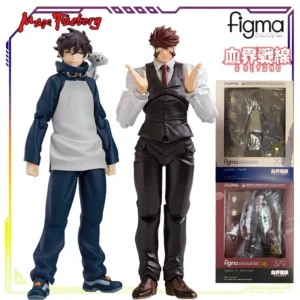 Max Factory Original Figma KEKKAI SENSEN Series Klaus V. Reinhertz Anime Action Figure  Model Toys Movable Model Gifts Fo Boys