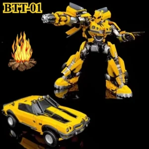IN STOCK Transformation Brave Troops Toys BTT-01 BBT01 BEE Movie 7 Robot Action Figure Robot Toys Gift