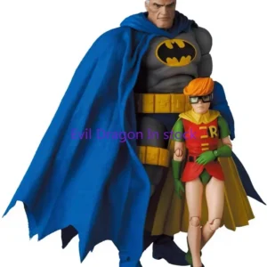 In Stock 100% Original Mafex BATMAN BLUE ROBIN The Dark Knight Returns Reprint in Stock Anime Action Collection Figures