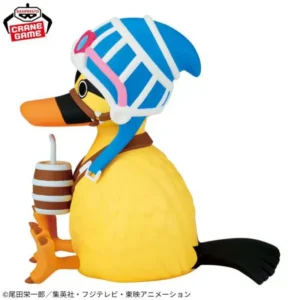 In stock Bandai Original SOFVIMATES One Piece Karoo Anime Action Figure model Toys desktop Ornament Birthday Gifts 13Cm