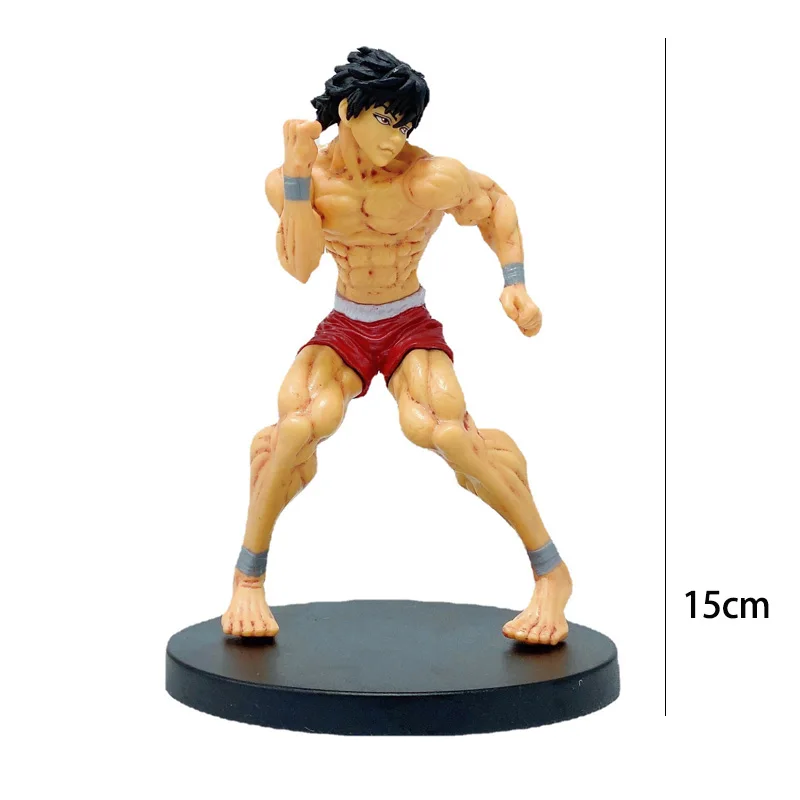 Anime Figure Baki the Grappler hanma baki Hanma Yujirō Hanayama Kaoru Jack Hanma Action Figure Model Collection Toys - Image 3