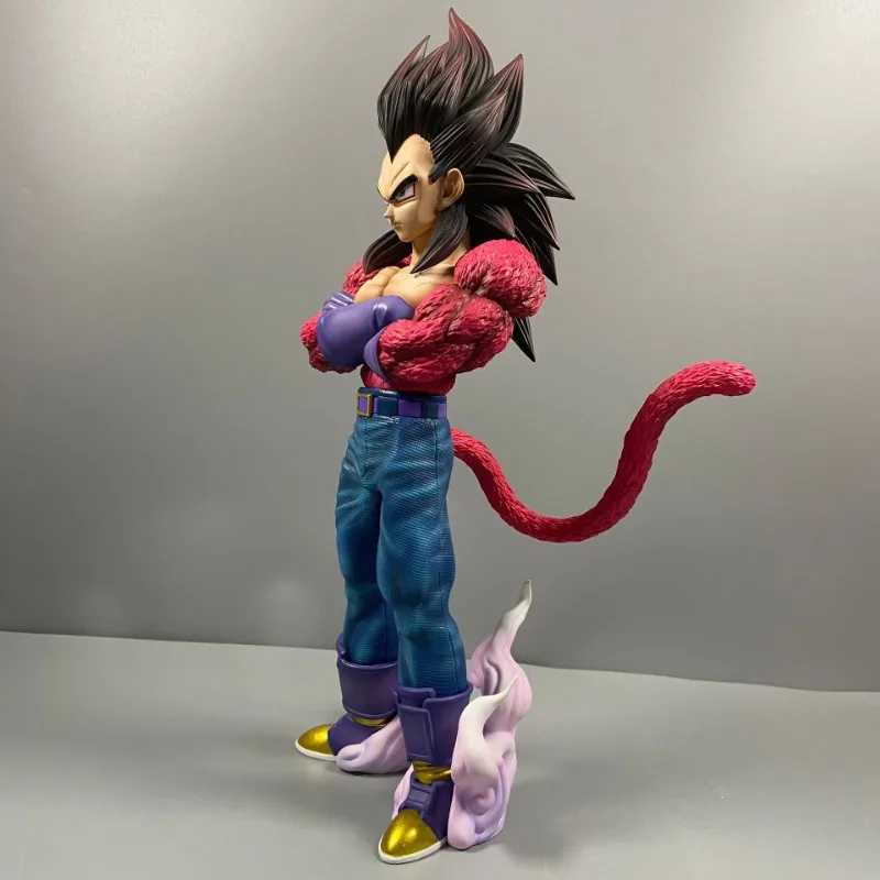 29cm Dragon Ball Super Vegeta Figures SSJ4 Goku Action Figures Super Saiyan Anime PVC Model Collection Toys - Image 5