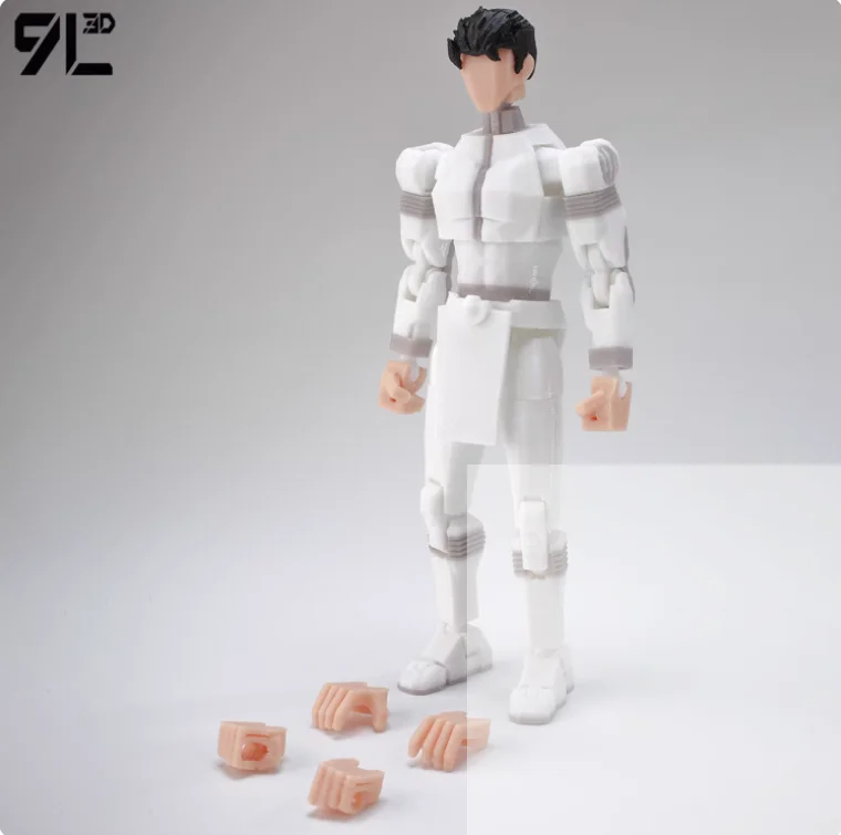 9L3D Printed Invincible Anime Action Figures Lucky 13 Dummy 13 Multi-Jointed Superheroes Model Toy Collectible Ornaments Gift - Image 25