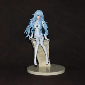 23cm Anime Figure Long Hair Ayanami Rei Sexy Girl Action Figure Pvc Model Doll Classic Ornaments Toys Gifts