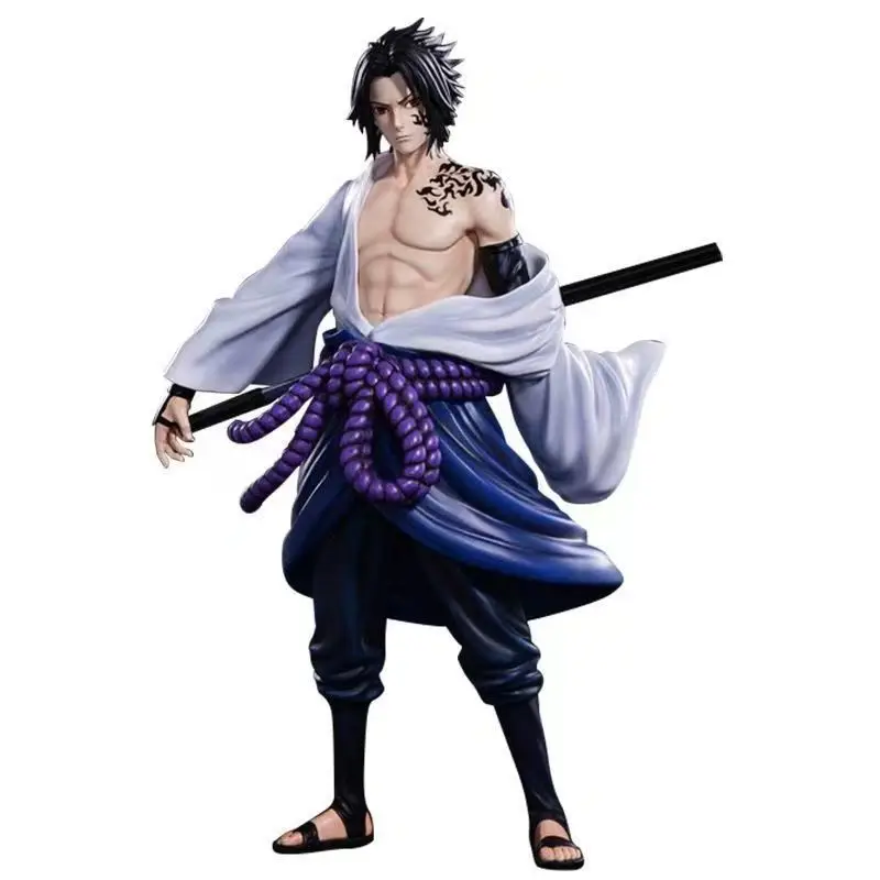 Manga Naruto Anime Figure Classic Uchiha Sasuke Figures Uzumaki Naruto Model Desktop Ornament Collectible Room Decoration Gifts