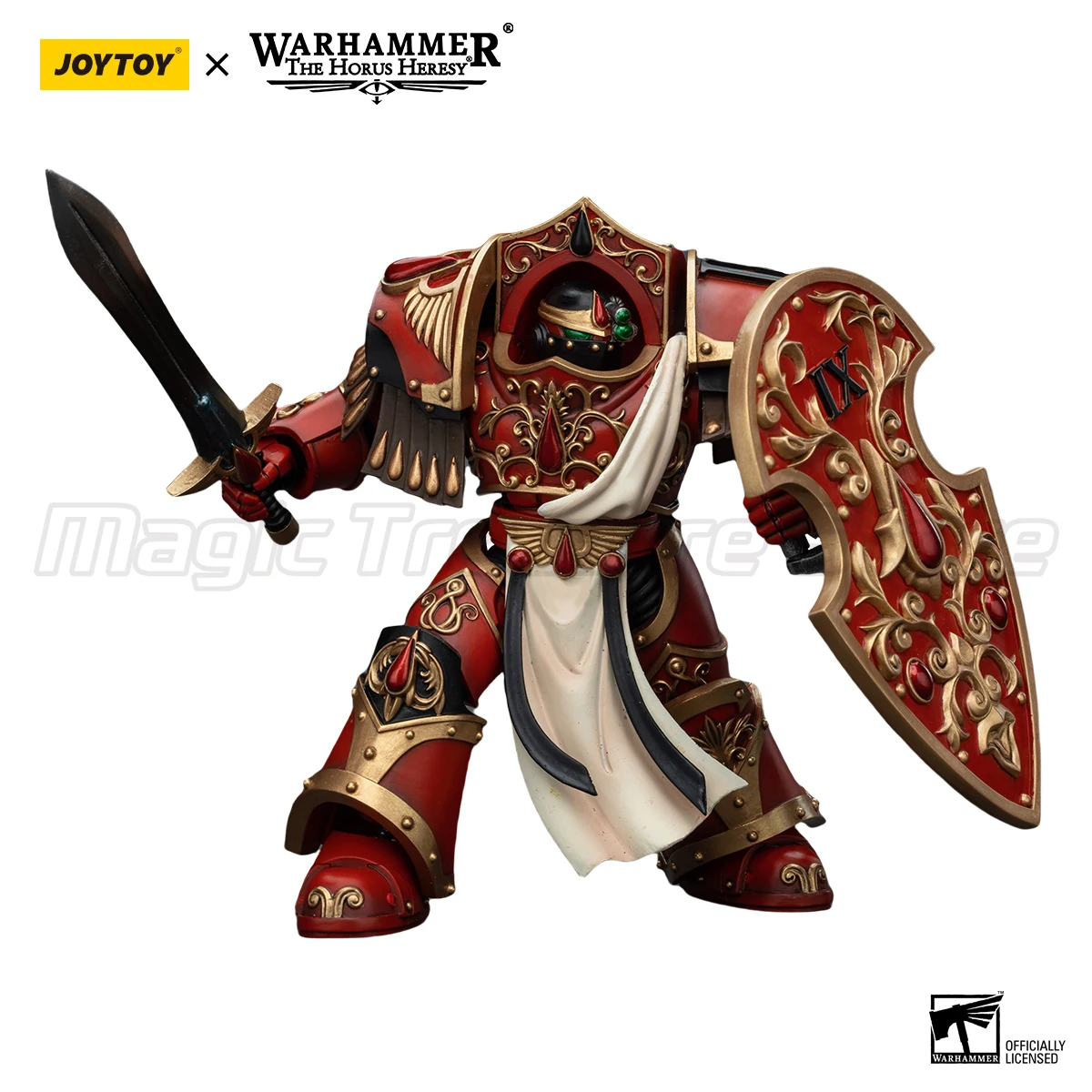 【MT】 JOYTOY 1/18 Action Figure Warhammer 40K Blood Angels Crimson Paladins Squad Model Anime Figure Toys