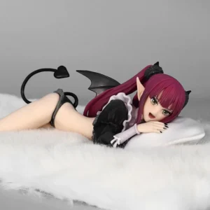 My Dress-Up Darling Marin Kitagawa Succubus Lying Pose Anime Figure Demon Tail Bat Wings Desktop Decoration For Anime Otaku Fans