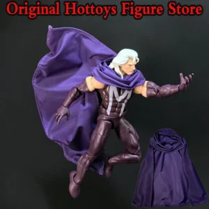 In Stock 1/12 Scale Male Soldier Cloak Purple Casual Trend Magneto Clothing Accessories Fit 6-inch Action Figure Model Doll