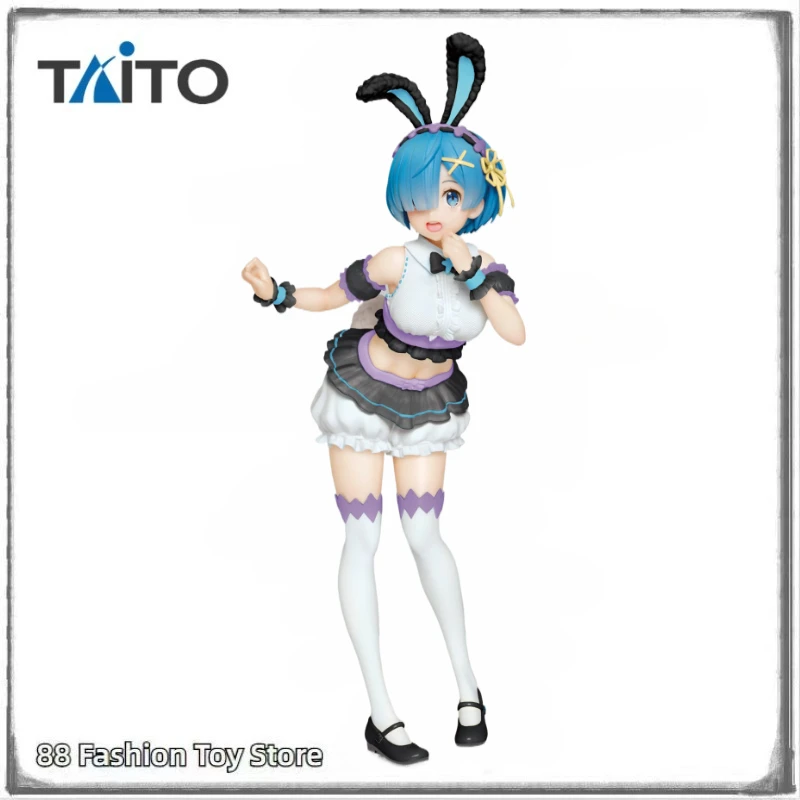 In Stock Original TAiTO PCS Re: Life A Different World From Zero Remu Happy Easter!ver.〜 Renewal 23cm Anime Figure Model Toy