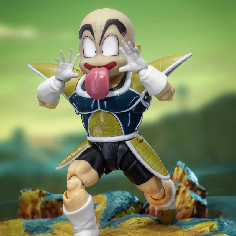 In Stock More Posibili Dragon Ball SHF Son Goku Innocent Challenger Krillin Heads Kit Headsculpt Anime Action Figures Toys