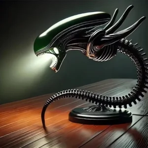 Alien Lamps Bedroom Decorative Resin Figurine Extraterrestrial Life Form Lamp Stand Home Decoration Lighting Figure