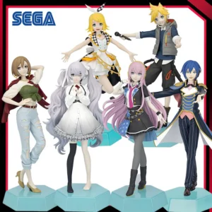 SEGA Original HATSUNE MIKU COLORFUL STAGE Desktop×Decorate Collections MEIKO KAITO Megurine Luka Kagamine Len Action Figure Toy